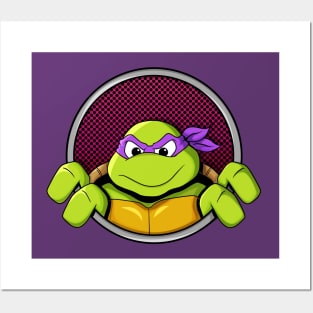 Turtle power Donnie Posters and Art